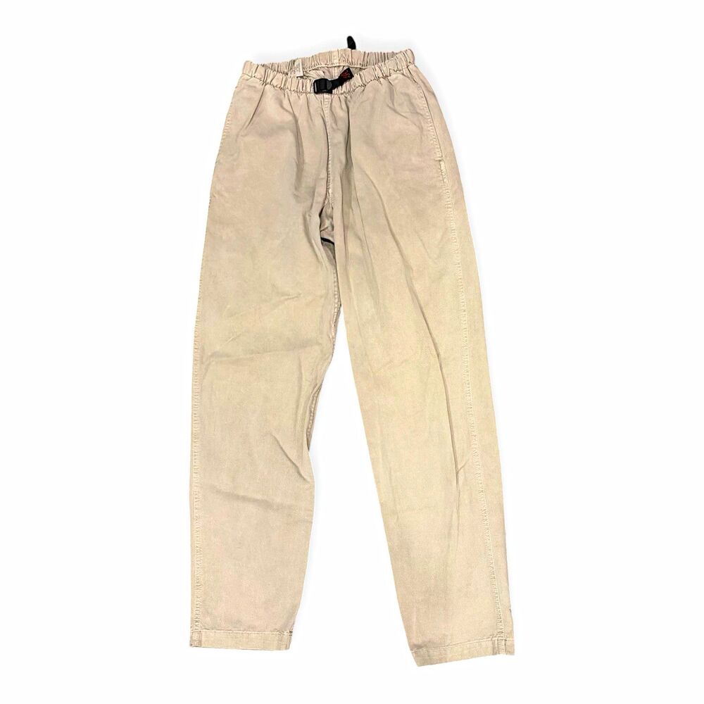 Gramicci G-Pant Men's Cotton Twill Climbing Adjustable Pants Beige Size M